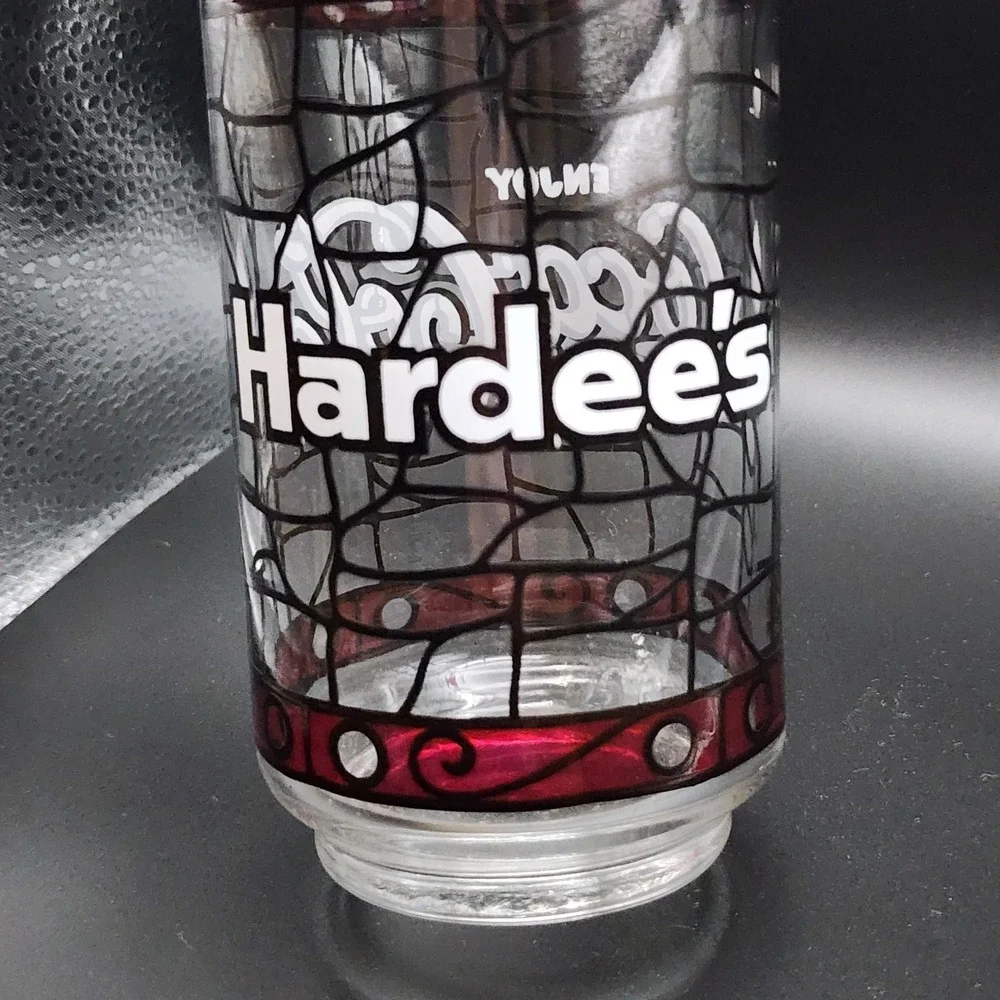 Vintage Coca Cola Coke‎ Libbey Promotional Drinking Glass Hardee's